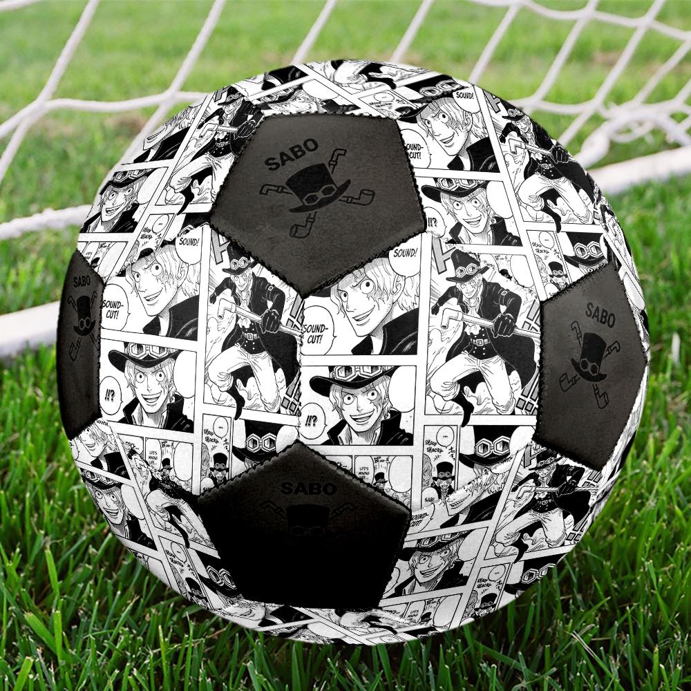1pc One Piece Football Soccer Ball Size 5 Indoor Soccer Ball Fashion Colorful  Backyard Game -Great For Sports Fans Gift HE25