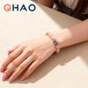 Colorful Imperial Jasper Rose Quartz Beaded Bracelet Women Fashion Jewelry for Love and Friendship Bracelet for Women Charm