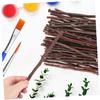 COHEALI 50pcs Natural Wooden Log Branches & Sticks for Decoration