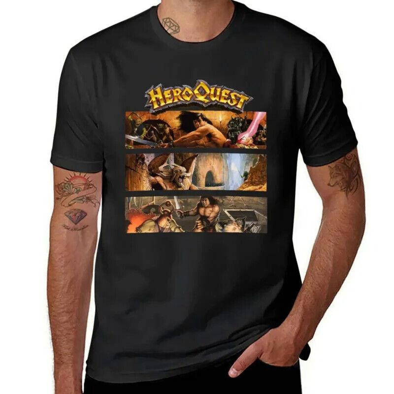 

SALE Heroquest 90 s t-shirt vintage blacks t shirts for men Unisex T-Shirt S