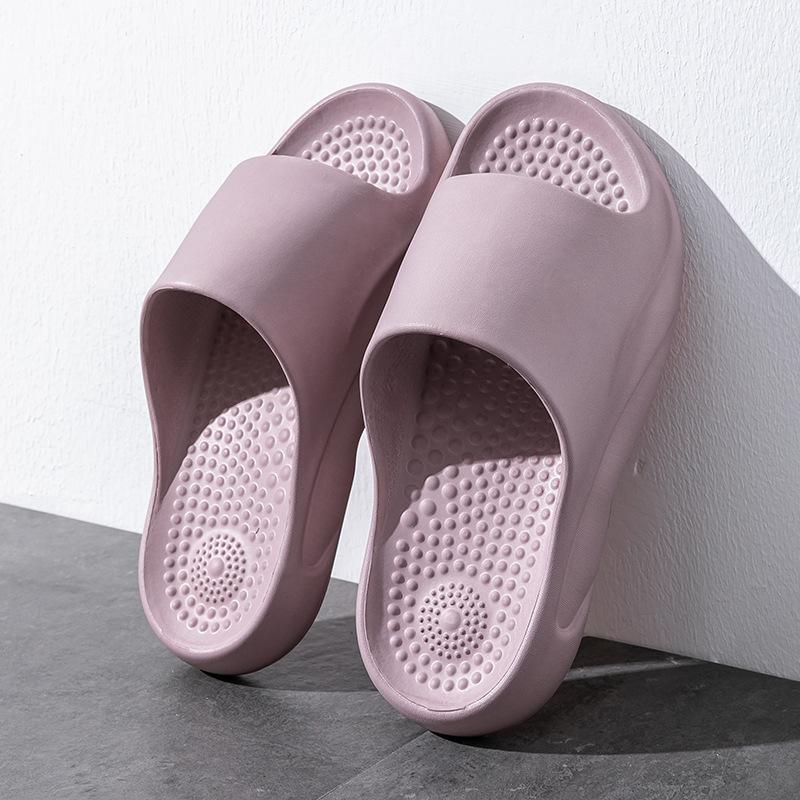 Cool Slippers Eva Home Use Thick Bottom Non-slip Stepping On Shit Does Not Stink Feet Indoor Summer Bathroom Bath