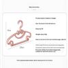 Small Size Children Clothes Hangers 10/50Pcs Non-slip Space Saving Hangers Fit 0-10 Years Old Kids Closet Storage