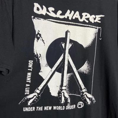 Under The New World Discharge Band Shirt Classic Black Unisex S-5XL 1J0407 Unisex T-Shirt