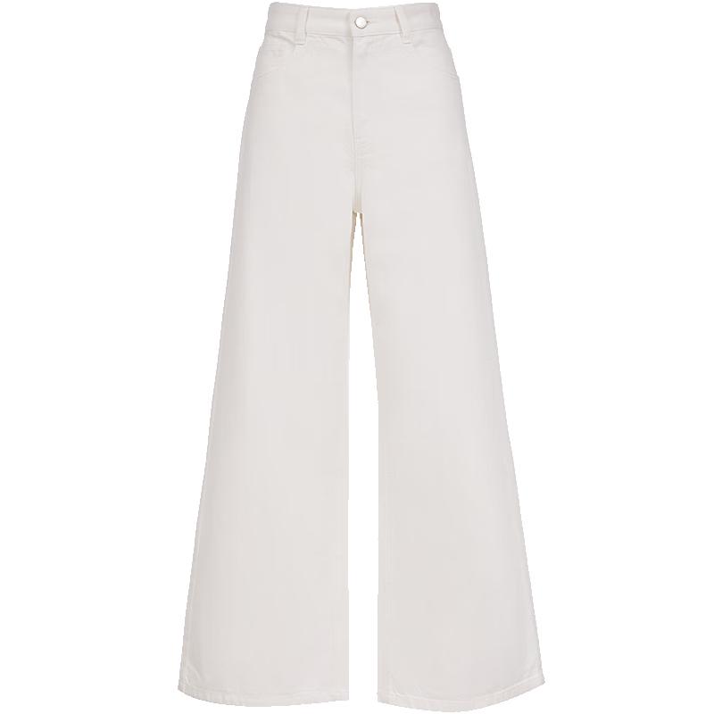 VEROMODA Women's High-Waist Drawstring Wide-Leg Jeans