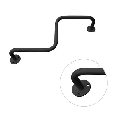 Curved Ceiling Pull-Up Bar Black