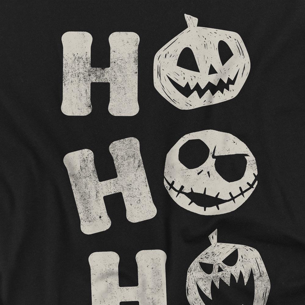 The Nightmare Before Christmas Unisex Adult Ho Ho Ho Jack Skellington T-Shirt