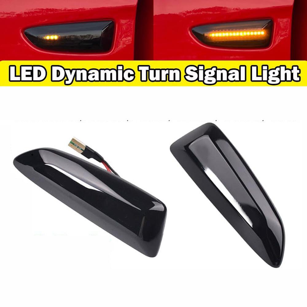 1Pair LED Dynamic Turn Signal Light 13491088 For Opel Astra J Zafira C 2012-2018
