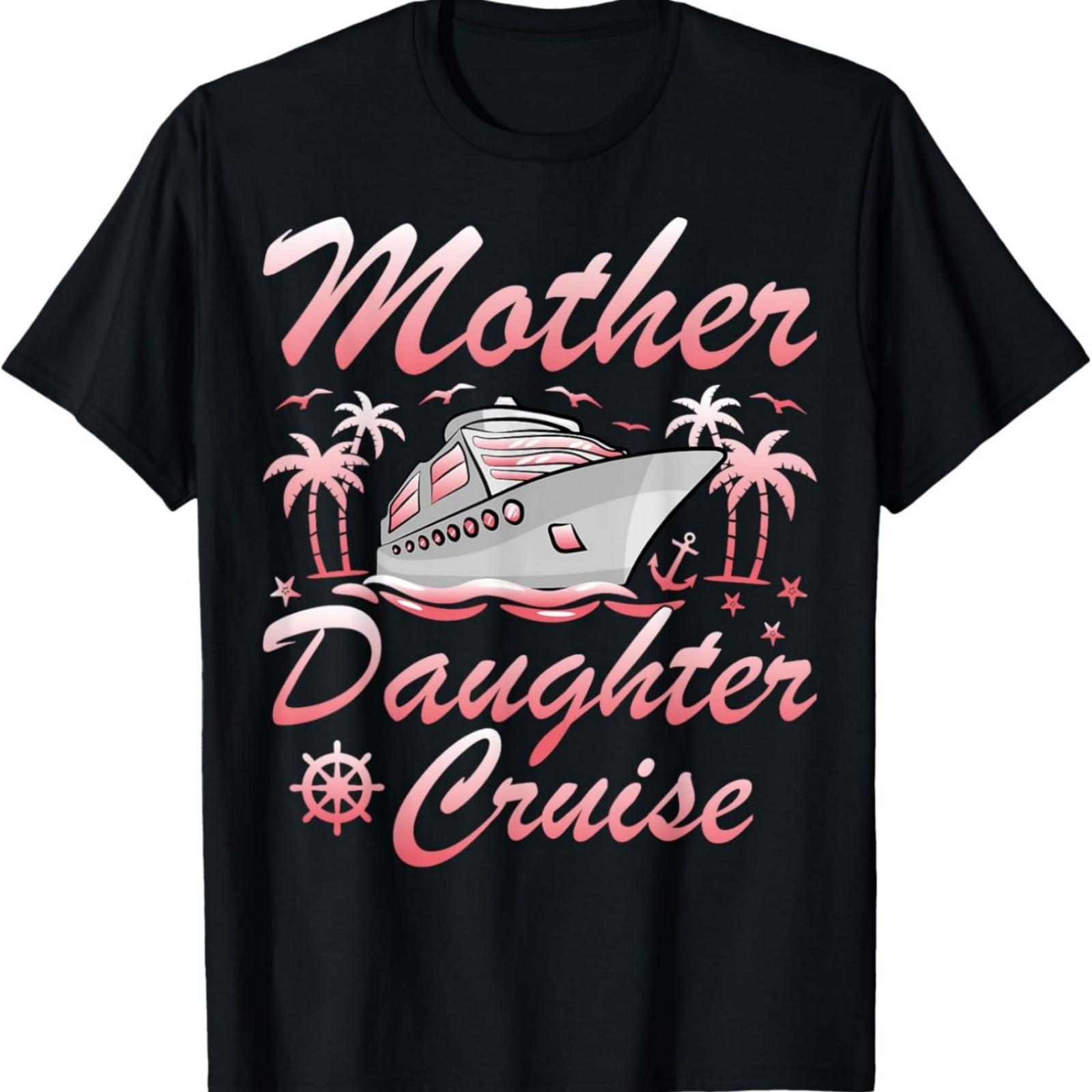 Круиз Матери и Дочери Женский Круизный Путешественник Круизный Лайнер Футболка S