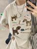 2025 Women's Plus Size Cotton Short Sleeve American Style Loose T-Shirt