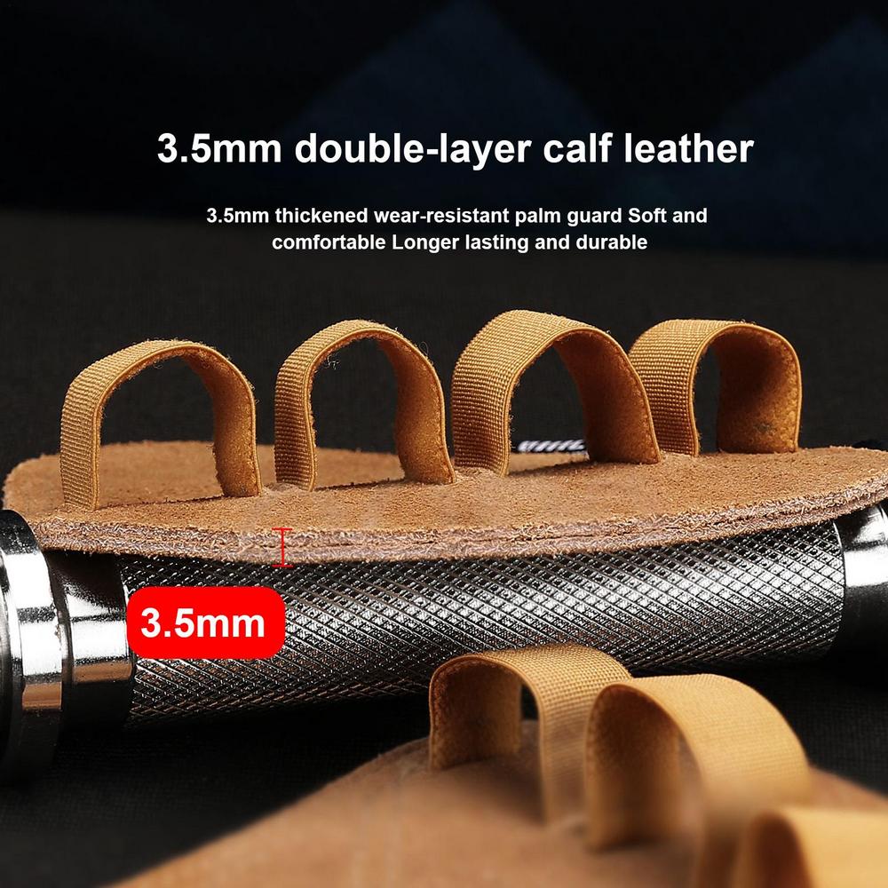 Hand Grip For Pull Up Bar Weight Grips Strength Training Hand Protector Anti-Slip Workout Palm Protection Equipment For