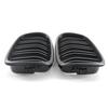 Für BMW 5er E39 525 528 530 535 1999-2003 Auto Kühlergrill Front Nieren Grill Doppellinie Silber Schwarz 51137005837 51137005838