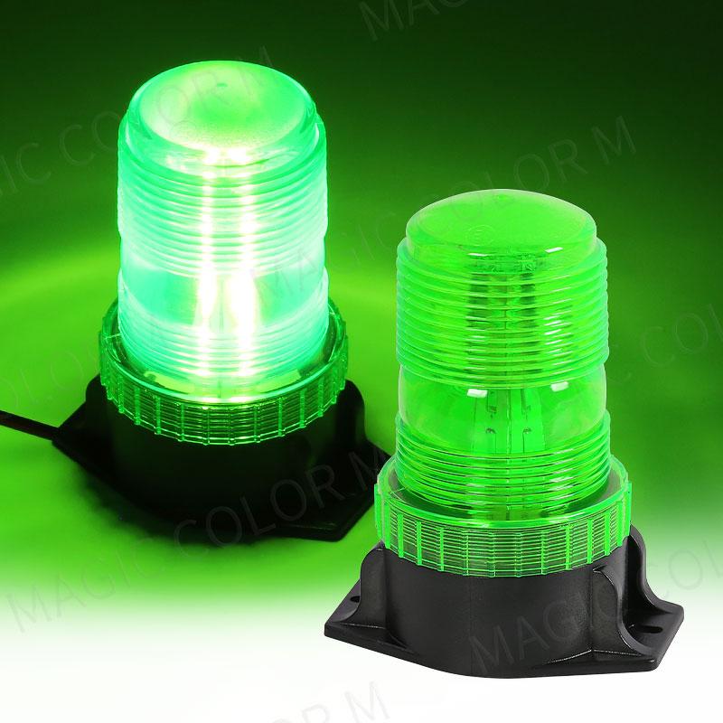 12-24V 48V 60V 80V 30 LED Vysoce výkonné výstražné zábleskové světlo maják pro vysokozdvižný vozík školní autobus jantarové modré červené