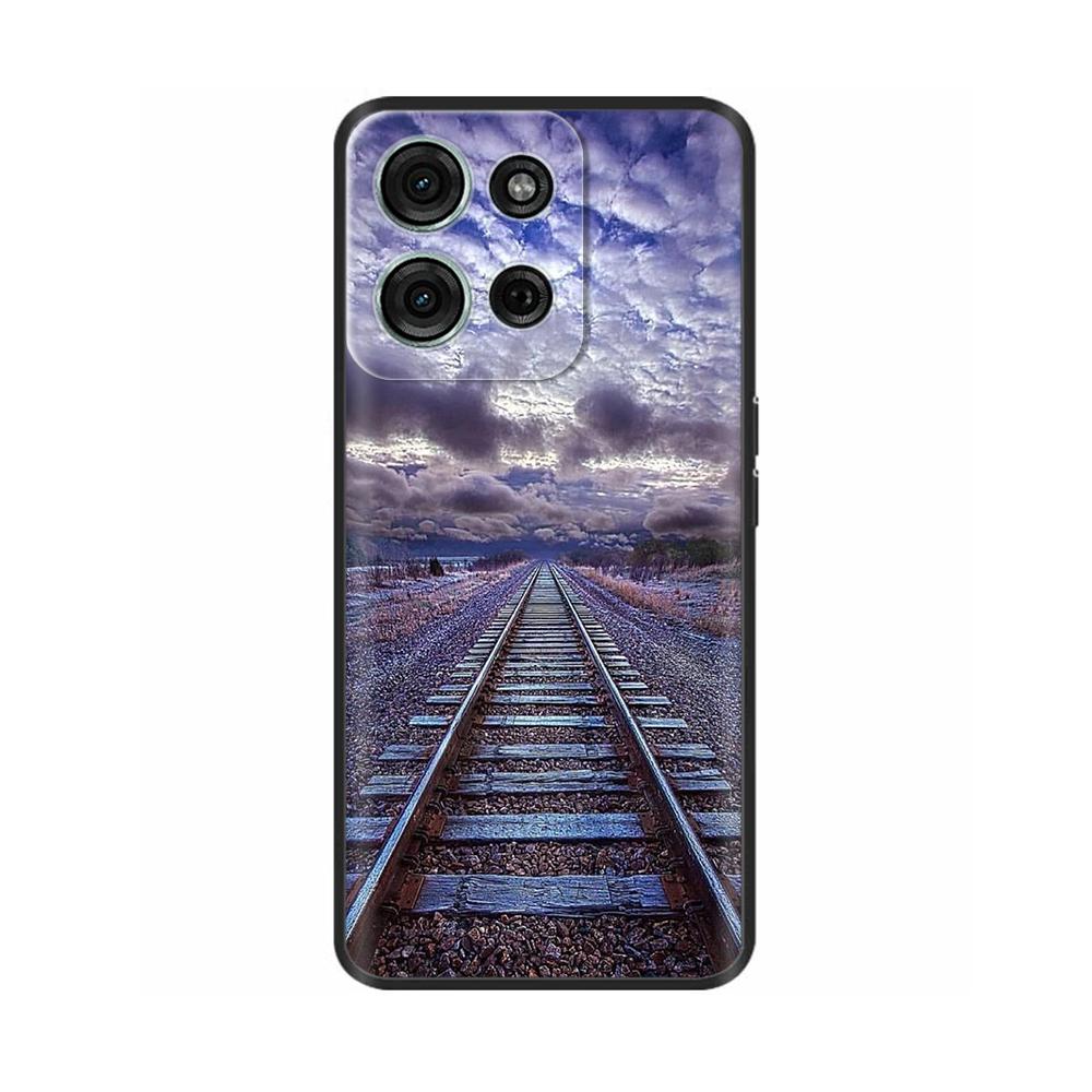For Motorola Moto G75 Case for Moto G35 G55 G15 Cute Painted Soft Cases Phone Back Cover For Motorola Moto G75 5G MotoG75 Fundas
