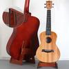 Drewniany stojak na gitarę dla instrumentów akustycznych i elektrycznych Przenośny Kształtowany Podłogowy Uchwyt Ekspozycyjny na Ukulele Mandolinę Bas