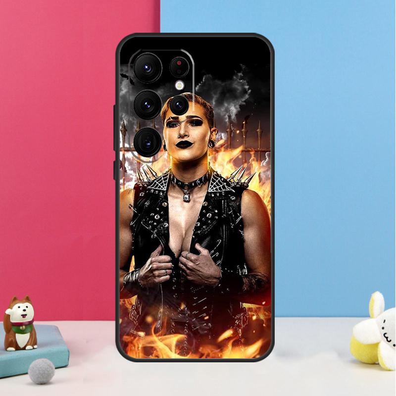 Rhea Ripley Case For Samsung Galaxy S22 S23 Ultra S9 S10 Plus Note 10 20 Ultra S20 S21 FE Soft Cover