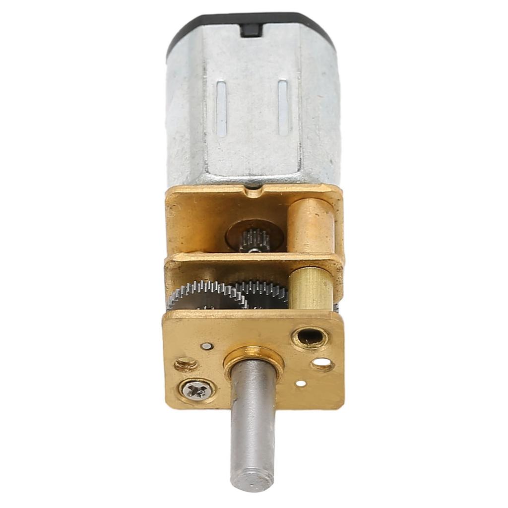 12FN20 DC 6V Prevodový motor 10 otáčok za minútu Hriadeľ 3x10mm Redukčný prevodový motor pre robota