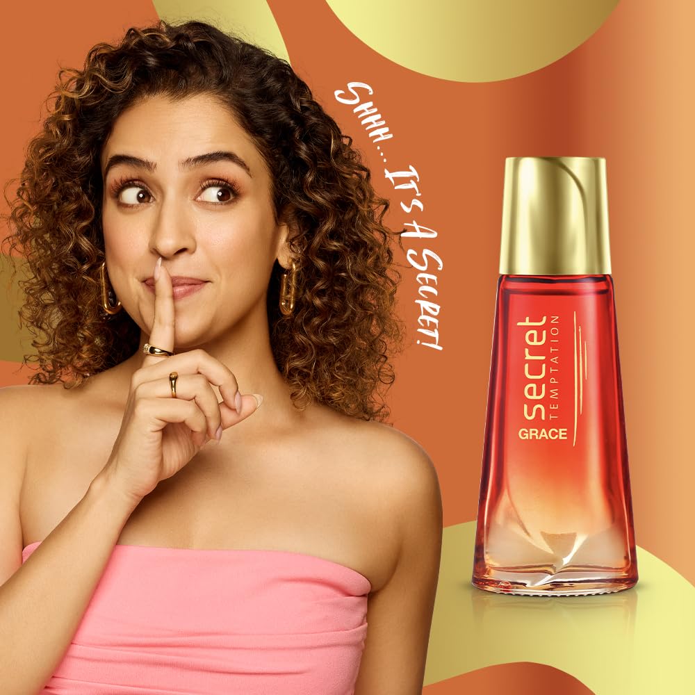 Secret Temptation Grace Eau De Parfum For Women 50 Ml Sweet Citrusy Long-Lasting Fragrance Gift