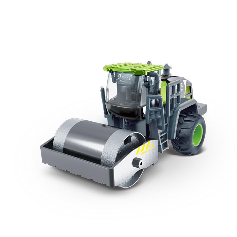 

Инерционный набор строительной техники из сплава - Экскаватор, Бульдозер, Дорожный каток, Вилочный погрузчик, модели игрушечных машинок для детей