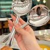 For Serving Rice Serving Spoon Drain Hole Heat Insulated Handle Kitchen Utensils for Daily Use Stainless Steel Ladles