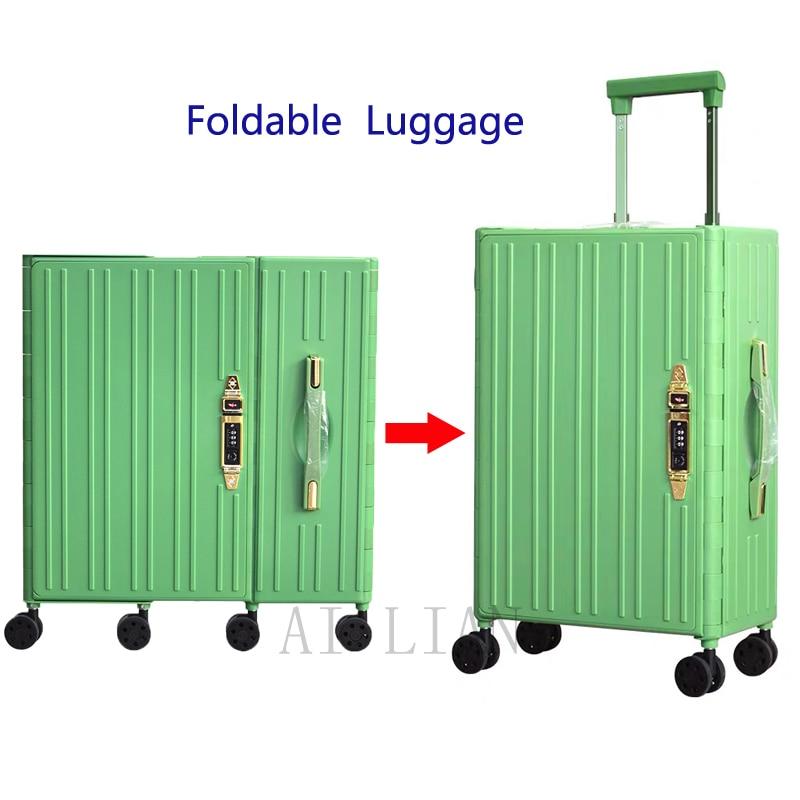 20 '' Llevar en maleta sobre ruedas Cabina de equipaje plegable Bolsa de  equipaje rodante Estuche de carrito Maleta de viaje de negocios newfangled  Business Travel Suitcase comprar a buen precio —
