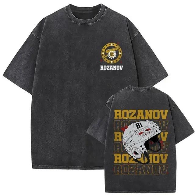 Fierce Competition Ilya Rozanov 81 T-Shirt Boston Hockey Vintage