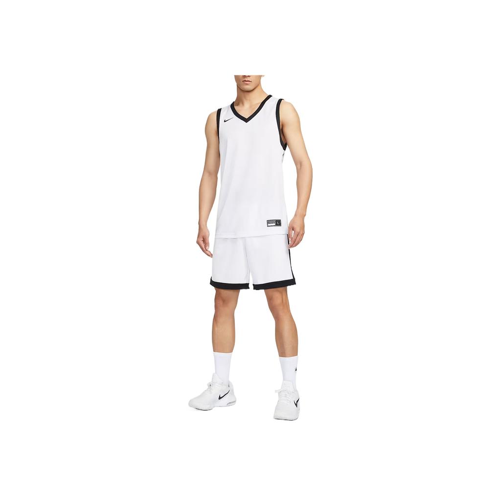 Nike Fashion Trend Versatile Comfortable Basketball Jersey Men Tops White IB8638-100