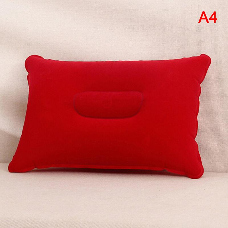 Travel Inflatable Pillow Flocking + Pvc Car Inflatable Bed Accessories Outdoor