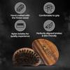 Beardo 100% Boar Bristle Beard Brush | Wooden Beard Grooming Brush for Men | Detangles & Styles Frizzy Beard | Travel-Friendly Ergonomic Design