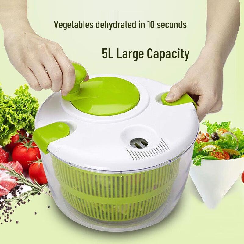 Zhaoran 5L Salad Spinner