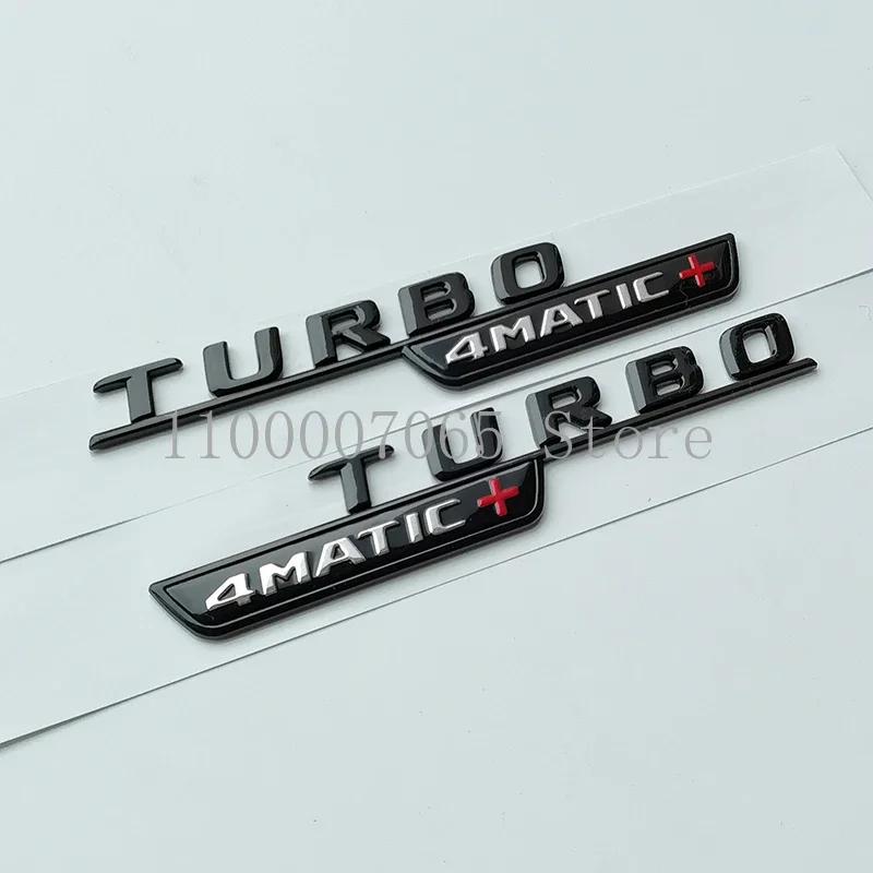 AATB1 2017 Glossy Black Letters E43 E53 E63 E63S V8 Biturbo 4matic ABS Emblem for Mercedes Benz AMG Car Fender Trunk W212 W213 Sticker