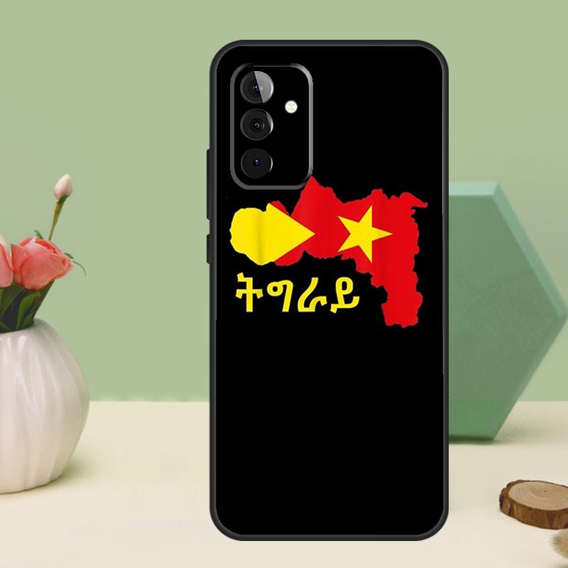 Tigray Flag For Samsung Galaxy A16 A55 A35 A15 A32 A12 A22 A52 A54 A34 A14 A56 A36 A26 A13 A53 A06 Case