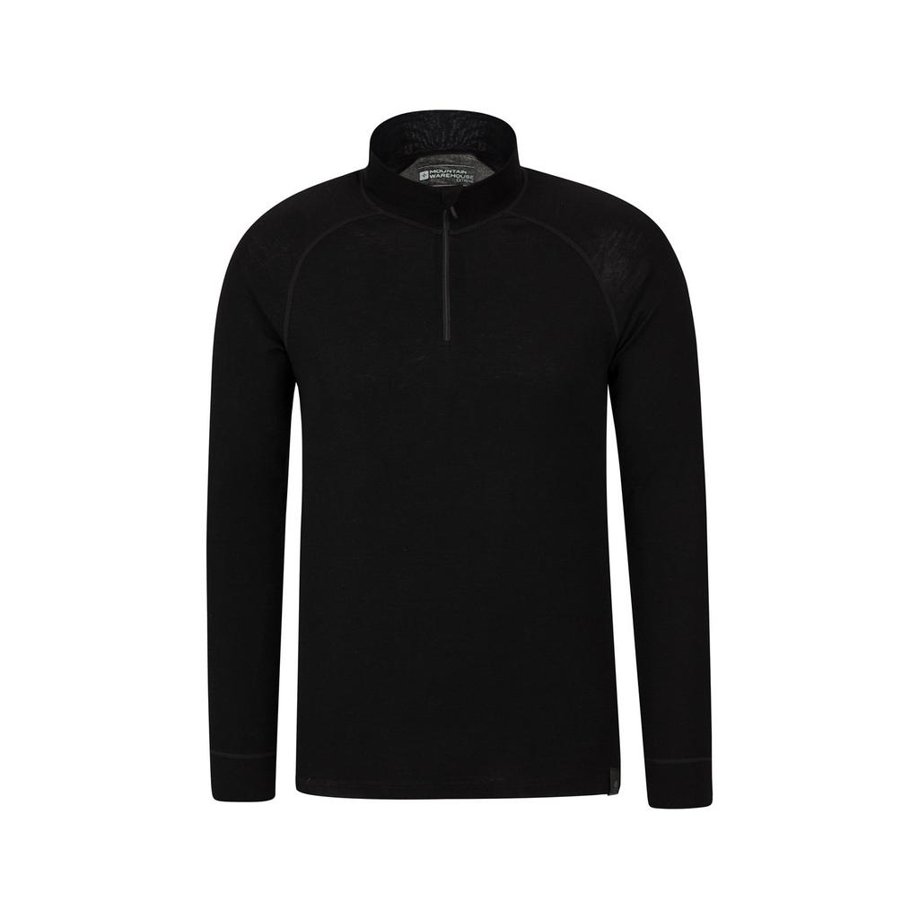 Mountain Warehouse Men's Merino Wool Base Layer Top (Pack of 2)