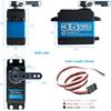 DS3235 35kg Digital RC Servo High Torque All Metal Gear Coreless Motor Waterproof Servo Motors for RC Robot, Car, Truck (Control Angle 270°)