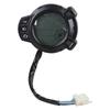 Stylish 12V Motorbike Odometer Oil Level Gauge 7 Color with Adjustable Brightness Waterproof Designs Suitable for BWS125