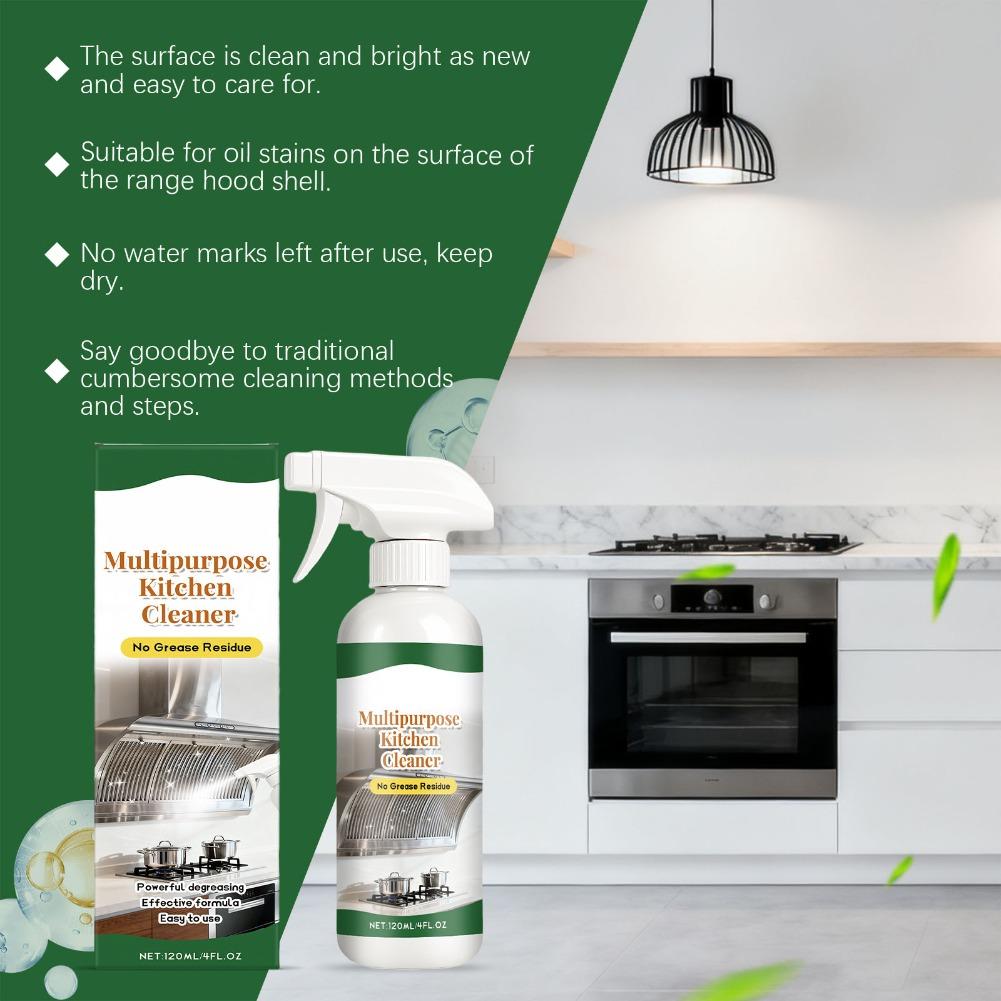 Starker Ölreiniger Küchenölflecken Starker Entfetter Ölfleckenentferner Reinigung von Grills Backofen Haushaltskochfeld Reinigungs-Spray