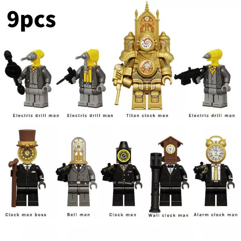 

Конструктор Скибиди Туалет Блочные Фигурки Детские Сборные Игрушки Раннее Развитие Подарок