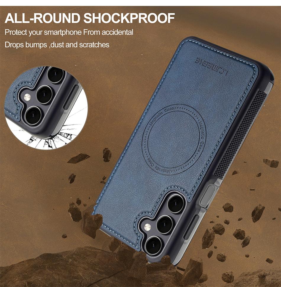 For Samsung A56 A55 A54 A53 A52 A52S 5G Case Magnetic Phone Case For Samsung Galaxy A36 A35 A34 A16 A15 A14 Case Back Cover A52S