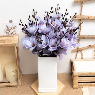 5 Forks Simulation Bouquet Magnolia Home Decoration Flower Photography Props Flower Wedding Decor