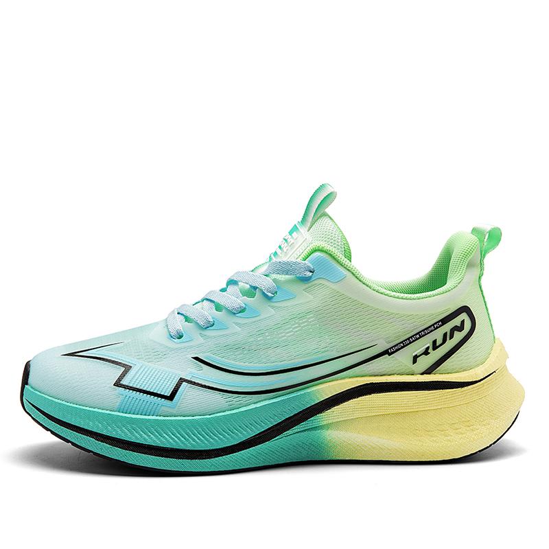 Summer Mens Sports Shoes Racing Trend Comfortable Training Shoes Marathon Anti Slip And Wear-Resistant Running Shoes