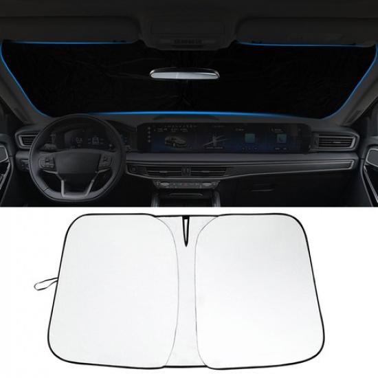Custom For 2019-2025 Chevy Silverado 1500 Windshield Sun Shade Cover UV Block