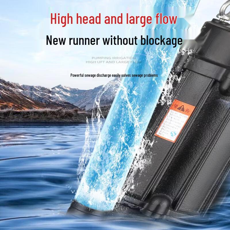 Jun Ding Ying 1100W High Head Submersible Sewage Pump