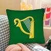 Pc Ireland Flag Irish Harp Erin Go Bragh Pillow Case Fashion Square Pillowcase Bedroom Sofa Room Ins Decoration Leisure