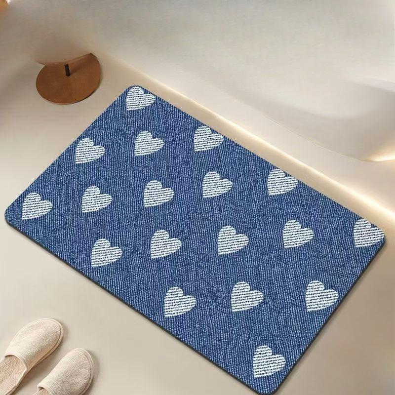 Bathroom absorbent diatom mud toilet  doormat toilet toilet floor mat toilet carpet