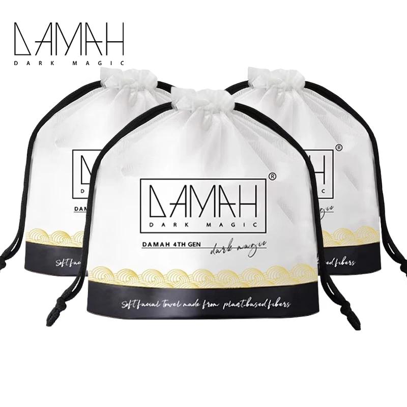 DAMAH DARK MAGIC Disposable Face Towels, Dry & Wet Use