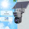 6MP Dual Lens Solar-Powered Wireless Outdoor WiFi Camera