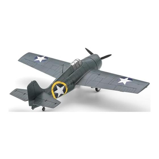 Hasegawa 1/72 American F4F-4 Wildcat 9th Fighter Squadron Plastic Model 02536