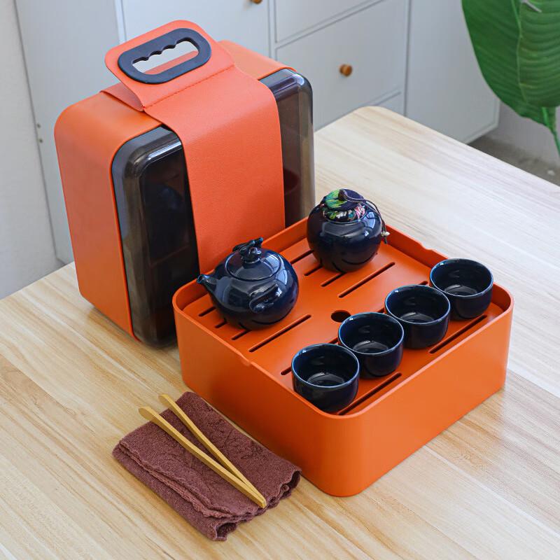 

Portable Ceramic Kung Fu Tea Set