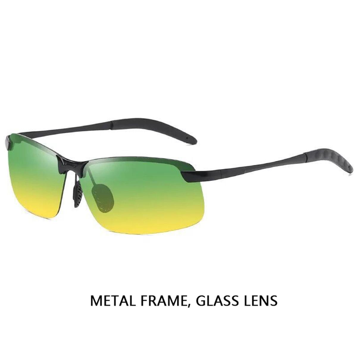 

Мужские солнцезащитные очки Очки ночного видения Мужские очки для вождения Ночной водитель Зеркало Ночная линза женские Солнцезащитные очки модный акце