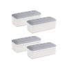 Set Of 4 Universal Toilet Seat Bumpers ABS NonSlip Seat Spacers Pads For Secure Fit Easy Installation Bathroom Accessory