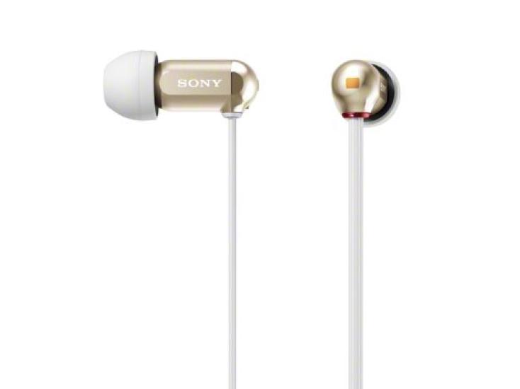 

SONY canal earphones gold XBA-10N
